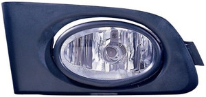 Fog Light Assembly for 2001 - 2002 Honda Civic DX 2 Door Coupe, HX 2 Door Coupe, Accessory Set,  08V31S5D100A, Replacement