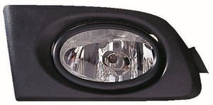 Fog Light Assembly for 2001 - 2005 Honda Civic, Replacement Housing/Lens/Cover, Compatible with DX Sedan, EX Coupe, LX Coupe, Dealer Installed;  08V31S5D102, Replacement