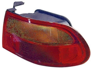 Right Passenger Rear Tail Light Assembly for 1992 - 1995 Honda Civic - Replacement Quarter Panel Mounted, 3-Door Hatchback;  33500SR3A01