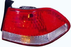 Right Passenger Rear Tail Light Assembly for 2001 - 2002 Honda Accord, 4-Door Sedan Body Mounted, Without Bulbs or Sockets, OEM 33501S84A11 Replacement