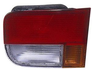 Right Passenger Tail Light Assembly for 1996 - 1998 Honda Civic, 2 Door Coupe, Rear Tail Light Lens Cover, Deck Lid Mounted, Replacement,  HO2801143