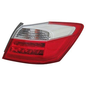 2015 - 2015 Honda Accord Tail Light Rear Lamp - Left Driver