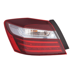 2017 - 2017 Honda Accord Tail Light Rear Lamp - Left Driver (CAPA Certified)