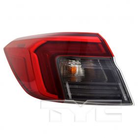 Outer LED Tail Light Assembly for Honda Civic Sedan 2022-2023, Left Driver, Replacement