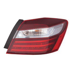 2017 - 2017 Honda Accord Tail Light Rear Lamp - Right Passenger (CAPA Certified)