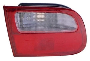 Right Passenger Rear Light Lens/Housing for Honda Civic 1992 - 1995, 3 Door Hatchback, Liftgate Mounted;  34151SR3A01 Replacement