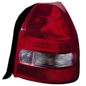 Right Passenger Tail Light Lens/Housing for 1999 - 2000 Honda Civic 3 Door; Hatchback, Rear Tail Light Assembly Replacement Housing / Lens / Cover,  33501S03A51, Replacement