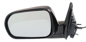 Power Mirror for Honda Accord 1998-2002, Left Driver, Manual Folding, Non-Heated, Paintable, without Auto Dimming, Blind Spot Detection, Memory, or Signal Light, Sedan, USA Built Vehicle, Replacement