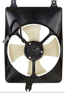 Condenser Fan for 1995 - 1998 Honda Odyssey, Includes Motor/Blade/Shroud,  HO3113119, Replacement