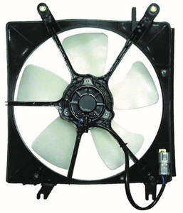 Radiator Cooling Fan Assembly for 1994 - 1997 Honda Accord 2.2L L4 Engine, Includes Motor/Blade/Shroud, Denso Design,  HO3115104 Replacement