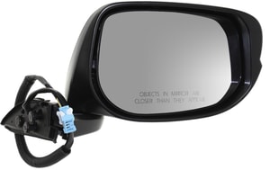 Power Right Passenger Mirror for 2009-2014 Models, Manual Folding, Non-Heated, Paintable, Replacement