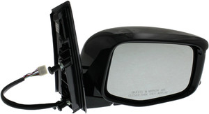 Replacement Power Mirror for Honda Odyssey 2011-2013, Right Passenger Side, Manual Folding, Heated, Textured, with Memory and Signal Light, Touring Model