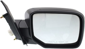 Power Mirror for Honda Pilot 2009-2015, Right Passenger, Manual Folding, Non-Heated, Paintable, w/o Memory and Signal Light, Replacement