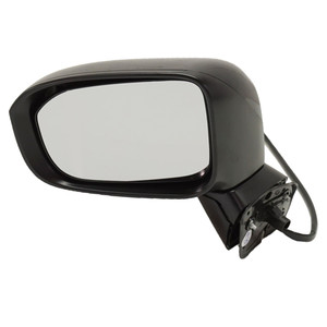 Power Mirror for Honda Civic 2014-2015, Left Driver, Manual Folding, Heated, Paintable, without Auto Dimming, Blind Spot Detection, Memory, Signal Light, Replacement