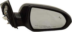2017 - 2018 Hyundai Elantra Side View Mirror - Right Passenger