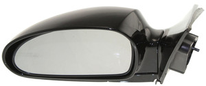Power Mirror for Hyundai Sonata 1999-2005, Left Driver, Manual Folding, Non-Heated, Paintable, Replacement