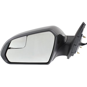 Power Mirror for Hyundai Sonata 2015-2019, Left Driver, Manual Folding, Heated, Paintable, with Signal Light & Blind Spot Detection in Glass, Not for Hybrid Model, Replacement