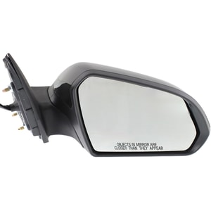 Power Mirror for Hyundai Sonata 2015-2019, Right Passenger Side, Manual Folding, Heated, Paintable, with Signal Light, without Blind Spot Detection, Excludes Hybrid Models, Replacement