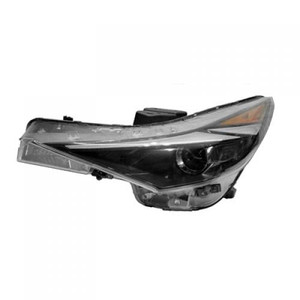 Headlight Assembly for Hyundai Elantra 2021-2023, Left Driver, Halogen, Hybrid and Non-Hybrid, Korea Built Vehicle, Replacement