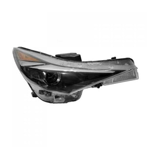 Headlight Assembly for Hyundai Elantra 2021-2023, Right Passenger, Halogen Light, for Hybrid and Non-Hybrid, Korea-Built Vehicle, Replacement