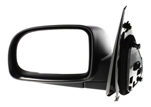 Power Mirror for 2009 Hyundai Santa Fe, Left Driver Side, Manual Folding, Non-Heated, Textured, Replacement