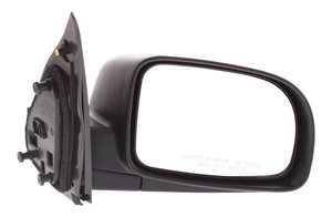 Power Mirror for Hyundai Santa Fe 2009, Right Passenger Side, Manual Folding, Non-Heated, Textured, Replacement