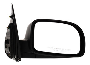 Power Mirror for Hyundai SANTA FE 2010-2012, Right Passenger Side, Manual Folding, Heated, Textured Finish, Replacement