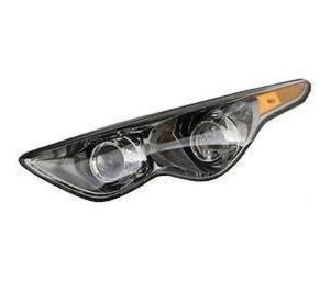 2009 - 2017 Infiniti FX35 Front Headlight Assembly Replacement Housing / Lens / Cover - Right Passenger Side