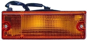 Front Left Driver Turn Signal Light for 1988 - 1997 Isuzu Pickup, Park/Signal Combination, Bumper Mounted,  8971735320, Lens Cover Replacement