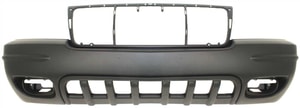 Front Bumper Cover for Grand Cherokee 2001-2003, Primed (Ready to Paint), Limited Model, Replacement
