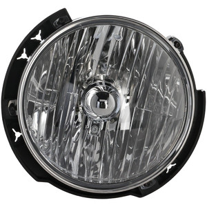 Headlight Assembly for Jeep Wrangler (JK) 2007-2018, Right Passenger, Halogen, Replacement