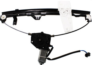Power Front Window Regulator with Motor for 1999-2000 Jeep Grand Cherokee, Left Driver, Compatible Up To 3-9-00, Replacement