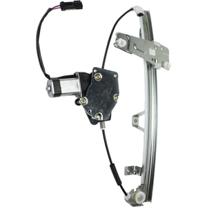 Front Window Regulator for Jeep Grand Cherokee 2001-2004, Right Passenger Side, Power, with Motor, From 3-9-2000, Replacement