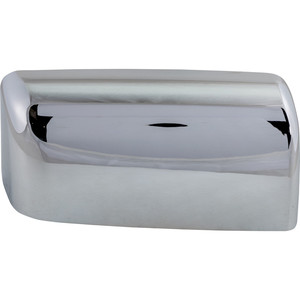 Mirror Cover for Ford F-150 2007-2014, Right Passenger, Towing, Without Signal Light, Chrome, Replacement