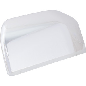 Mirror Cover for Ford F-150 Pickup 2015-2020, Left Driver, Standard, Non-Towing, without Signal Light, Crew/Extended Cab, Chrome (Excluding Raptor Model), Replacement