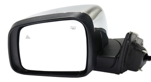 2014 - 2022 Jeep Grand Cherokee Side View Mirror - Left Driver