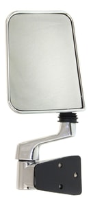 1987 - 1993 Jeep Wrangler Side View Mirror - Left Driver
