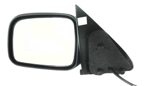 Power Mirror for Jeep Liberty 2002-2007, Left Driver Side, Manual Folding, Non-Heated, Textured, with 8-hole 3-pin plug, without Memory, Replacement