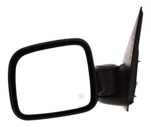 Power Mirror for Jeep Liberty 2002-2007 Left Driver, Manual Folding, Heated, Textured, with 8-hole, 5-pin plug, without Memory, Replacement