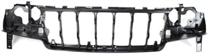 Header Panel for 1999-2003 Jeep Grand Cherokee, Headlight Mounting Panel, Made from ABS Plastic, Replacement (CAPA Certified)