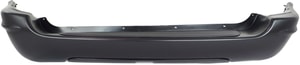 Rear Bumper Cover for Jeep Grand Cherokee 1999-2004, Primed (Ready to Paint), without Hitch and without Towing Package, Limited Model, Replacement