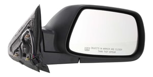 Power Mirror for Jeep Grand Cherokee 2005-2010, Right Passenger, Manual Folding, Heated, Textured, without Memory, Replacement