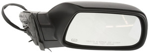 Power Mirror for Jeep Grand Cherokee 2005-2010, Right Passenger, Manual Folding, Heated, Textured with Memory, Replacement