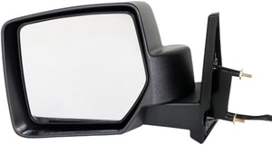 Power Mirror for Jeep Patriot 2007-2017, Left Driver, Manual Folding, Non-Heated, Textured, Replacement