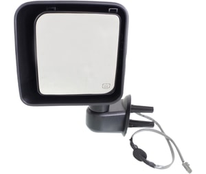 2014 - 2014 Jeep Wrangler Side View Mirror - Left Driver