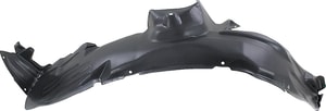 Front Fender Liner for 2001-2002 Kia Rio, Left Driver, Sedan/Wagon, Replacement