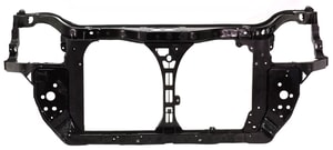 Radiator Support Assembly in Black Plastic for 2006-2011 Kia Rio/Rio5 Hatchback/Sedan, Replacement