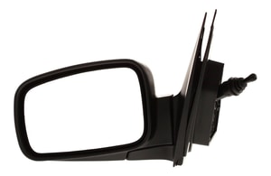 Manual Remote Mirror for Kia Sorento 2003-2009, Left Driver, Manual Folding, Non-Heated, Textured, Replacement