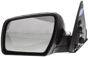 Power Mirror for Kia Soul 2010-2011, Left Driver Side, Manual Folding, Non-Heated, Paintable, Without Memory, With Puddle Light and Signal Light, Replacement