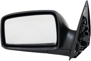 Mirror for 2005-2007 Kia Sportage LX Model, Left Driver, Power Adjustable, Manual Folding, Heated, Textured, Replacement